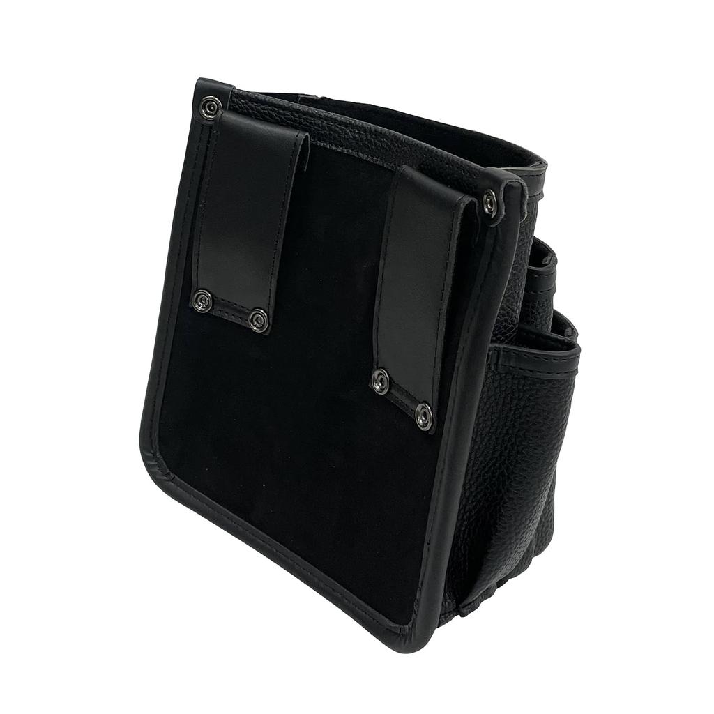 SK11 Black Tool with Side Pouch, 3-Tier, Pockets, Double-Reinforced Bottom, SSL-NB-16