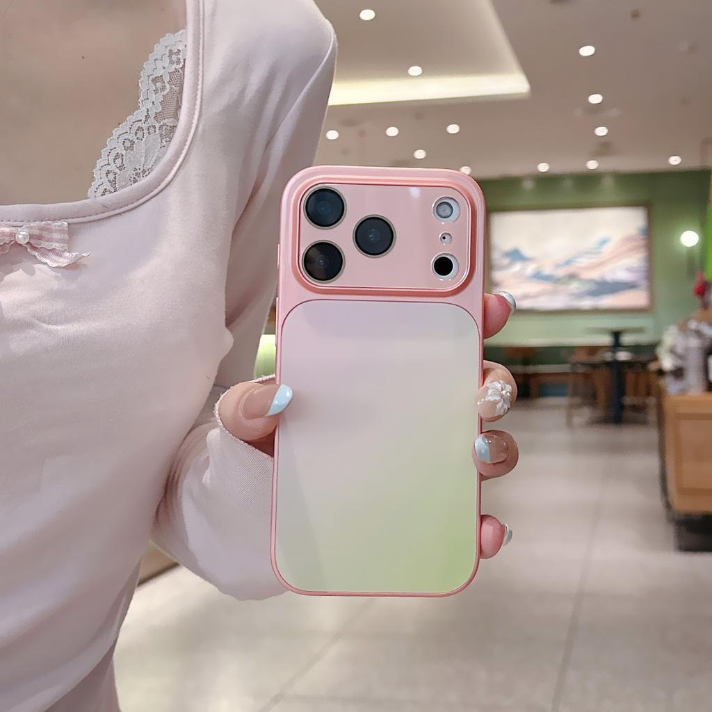 Anwendbar auf Apple 17promax Farbverlauf Serie Handyhülle iPhone16 mit Objektivschutzfolie 15 Sturzfest Neu Sommer