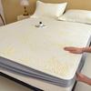 Bed Sheet Style Summer A-class Mother and Baby Grade Cool Bean Soft Mat, Double-sided Jacquard Ice Bean Cool Mat Three Piece Set
