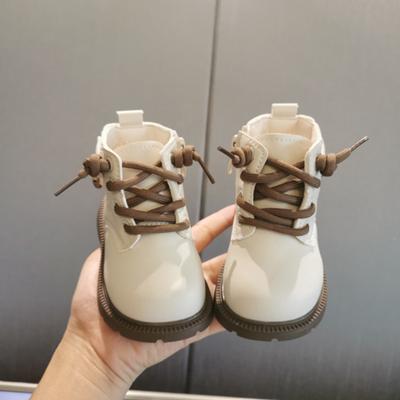 Zimowe buty dziecięce pluszowe grube krótkie botki buty do chodzenia dla niemowląt buty bawełniane buty dziewczęce botki modne botki zapatos niño