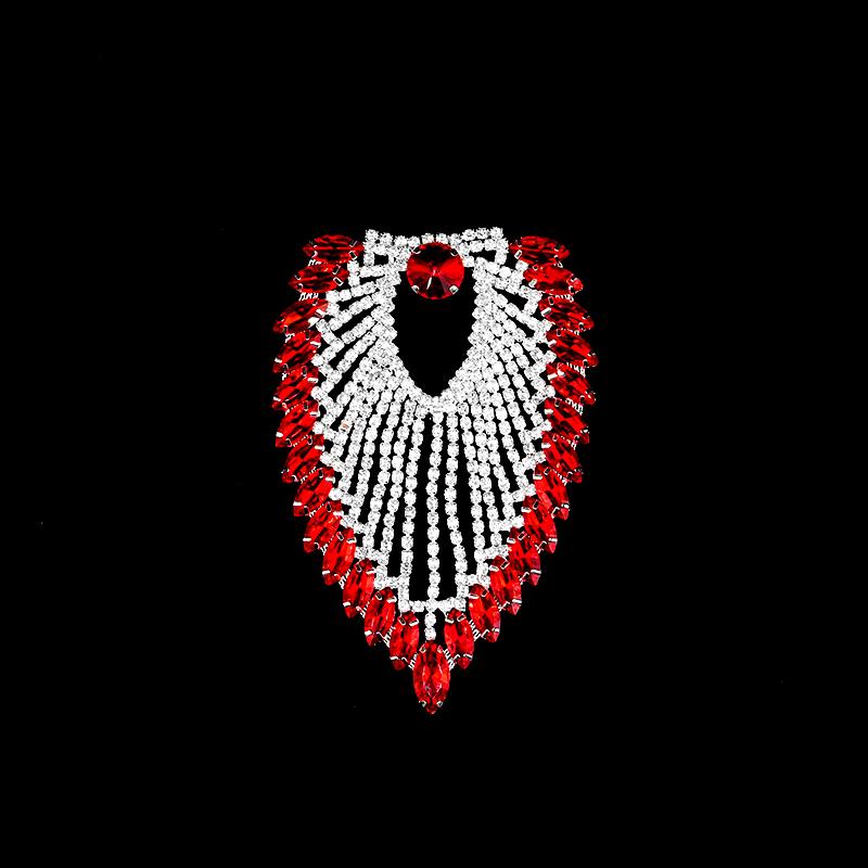 Rhinestone Appliques For Wedding Dress Bag Shoes Jacket Clothing Jewelry DIY Sew On Rhinestone Applique Patch Bridal Accessories