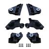 2Pcs Left+Right Headlight Bracket Repair Kit For Mercedes-Benz E-Class W212 2013