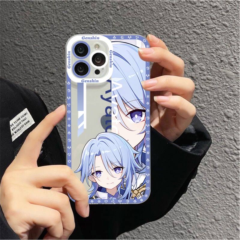 Anime Genshin Impact Phone Case for iPhone 11 12 13 Mini Pro Max 14 Pro Max Case Shell