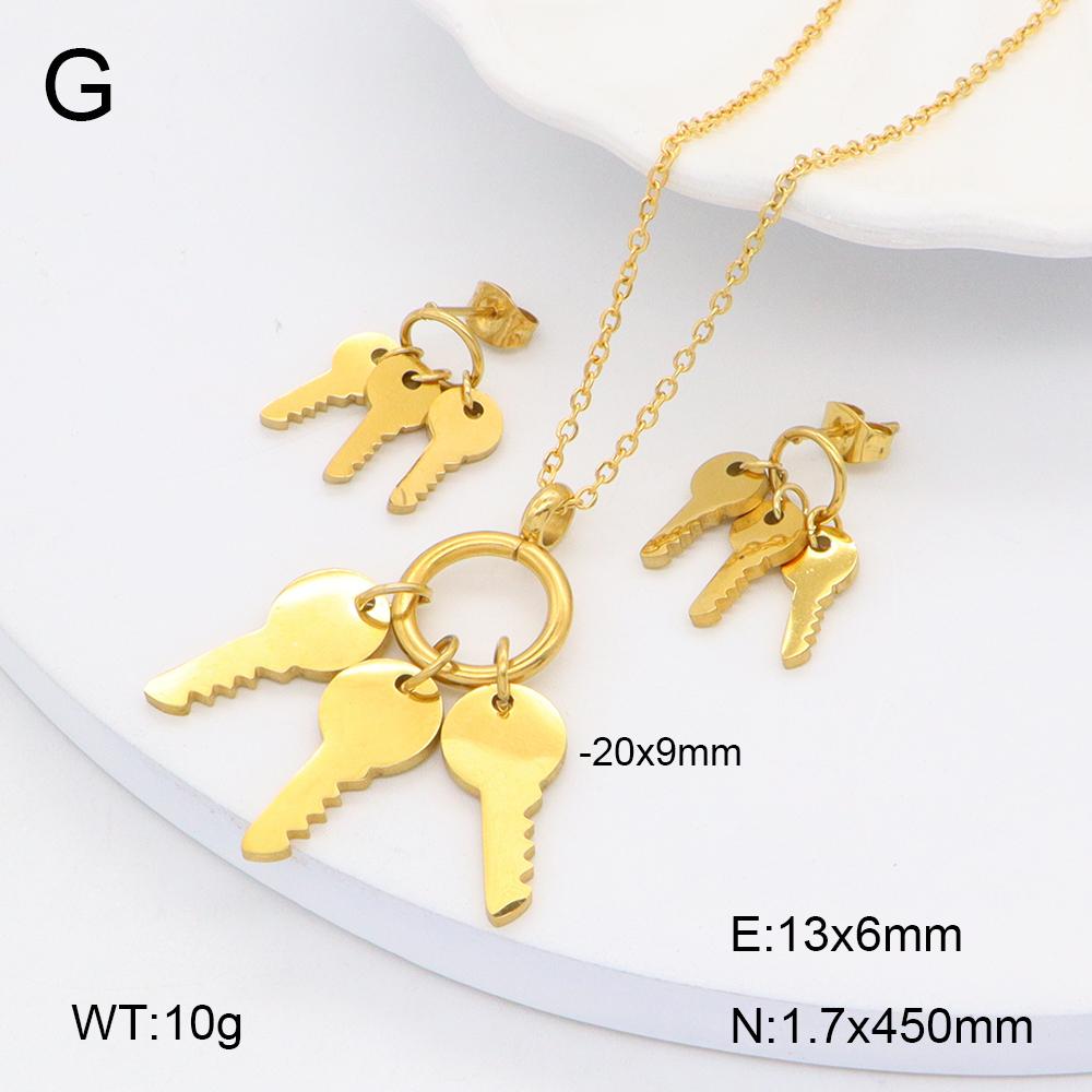 Stainless Steel Gold Flower Set Women 4pcs Necklace Earrings Bracelet Ring Cubic Zirconia Luxury Wedding Party Anniversary Gift