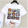 Disney "Frozen 2" - Elsa, Anna - Girls' Cotton T-Shirt - Suitable for girls' party tops - Fashionable short sleeves