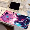 Anime Gaming Speed Mouse Pad P-Pokemon Gengar Gamer Cabinet Mouse Mat Keyboard Designed specifically Mousepad Computer Desk Mat