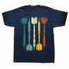 Cool Dartboard Vintage Dart Player Sports Funny T Shirts Graphic Streetwear Short Sleeve Birthday Gifts Tshirt Mens Clothing