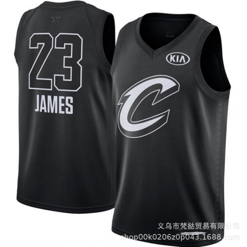 Cleveland Cavaliers Basketball Jersey Men Women Custom Stitched NBA Fan Wear Short Sleeve Cotton V-Neck Sportswear