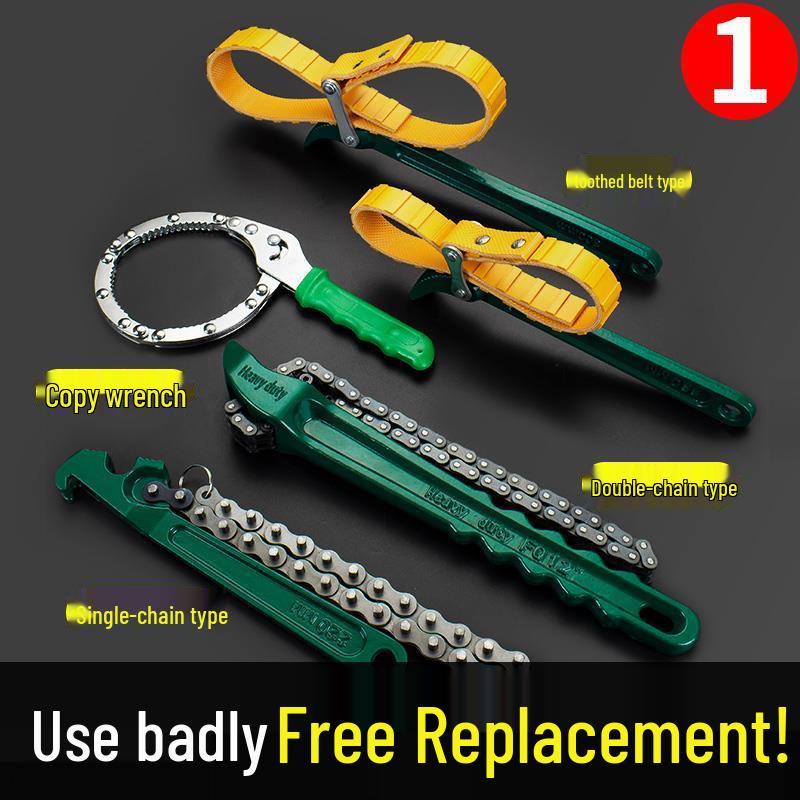 Uniwersalny klucz do filtrów oleju typu szczękowego do wykręcania i demontażu