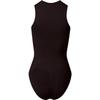 Calvin Klein Solid Color Round Neck Tight Anti-Slip Bodysuit Women Bodysuit LV00QF8325-UB1