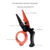 Aluminum Alloy Fishing Pliers Hook Remover Outdoor Fish Line Cutter Tool Comfortable Grip Scissors Fishing Accessories