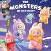 Hot Anime Figure Labubu Have A Seat Series PVC Pendant Doll Model Toy Kawaii Monster Replica Toy Birthday Gift