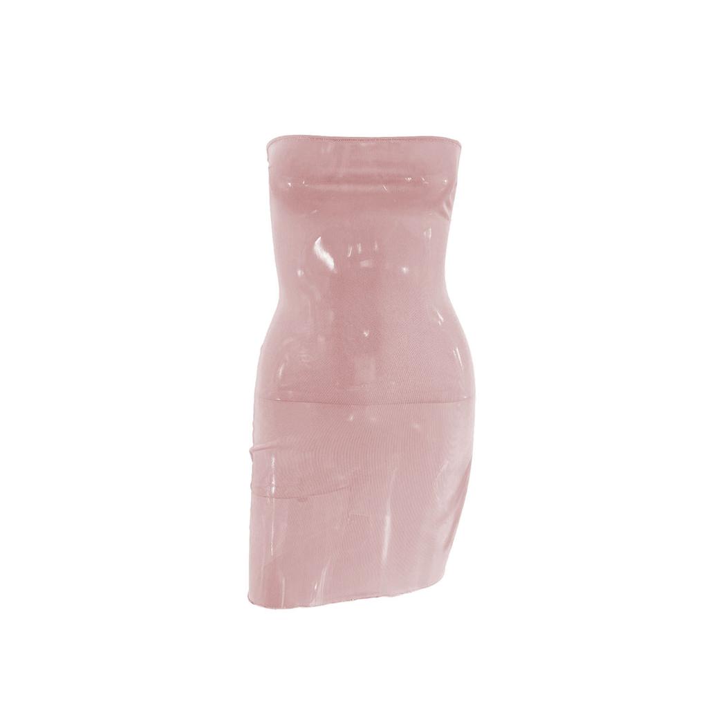 GMXIA Spring Summer Women's All-match Anti-penetration Gauze Base Dress