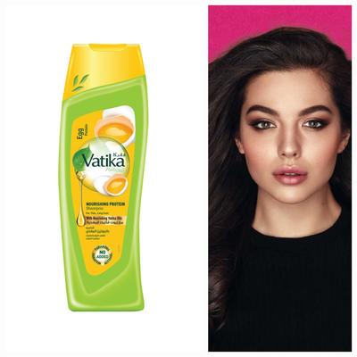 Shampoo Egg Proteins Vatika For Thin and Limp Hair