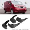 4Pcs Car Accessories Car Mud Flaps Mudguards Replacement Fit for Nissan NV200 2010 2017