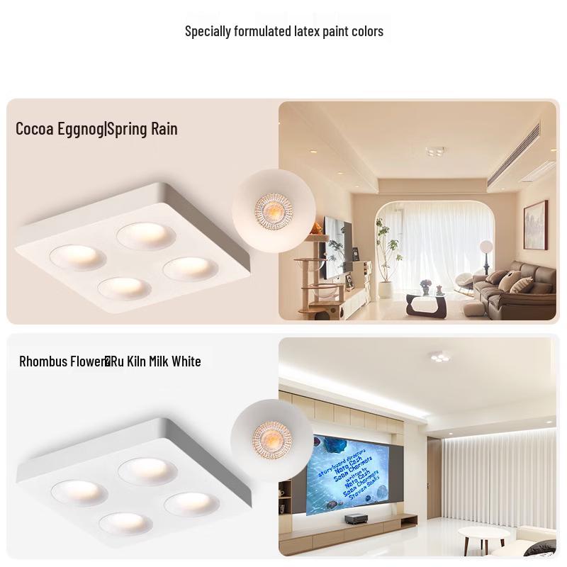 Oeny Six-Head Full Spectrum Surface Mount Downlight