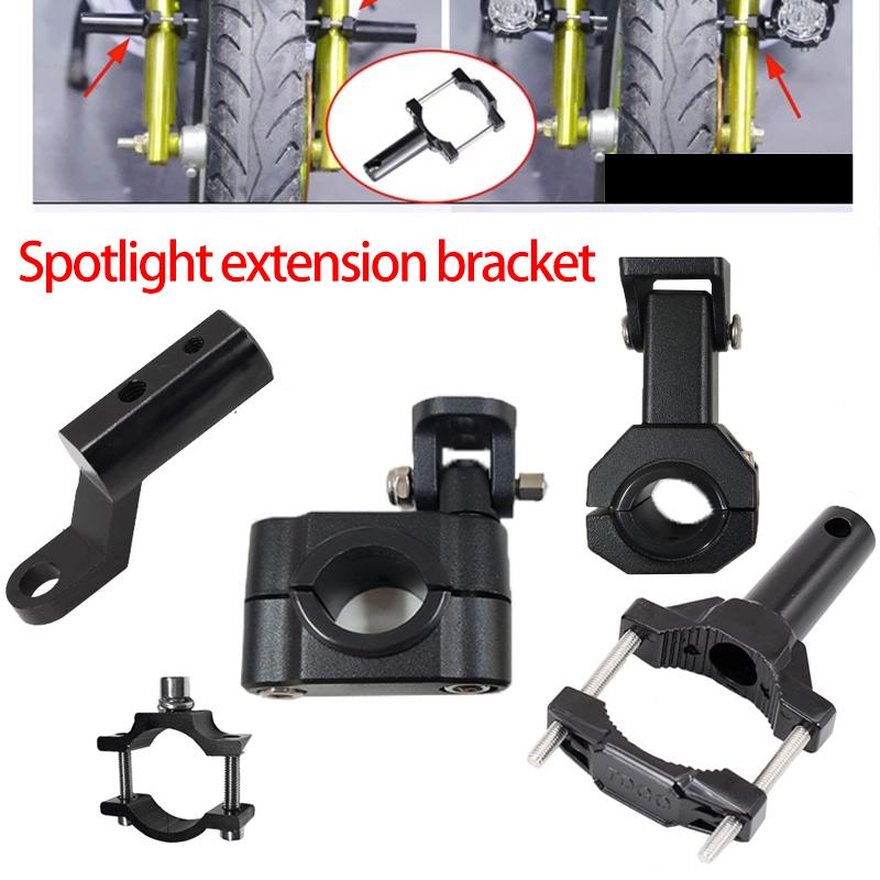 Motorsykkel Spotlight Utvidelsesbrakett Universal Mount Bracket Støtfanger Støtdemperbrakett
