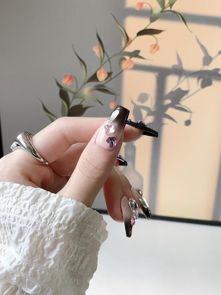 Chinese Brand Y2k Nail Art Stickers In Long Wearing Style For Universal Use