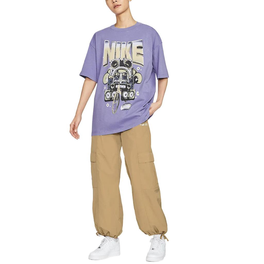 New Nike Sportswear Women's Oversized Short Sleeve T Shirt HF9692-527