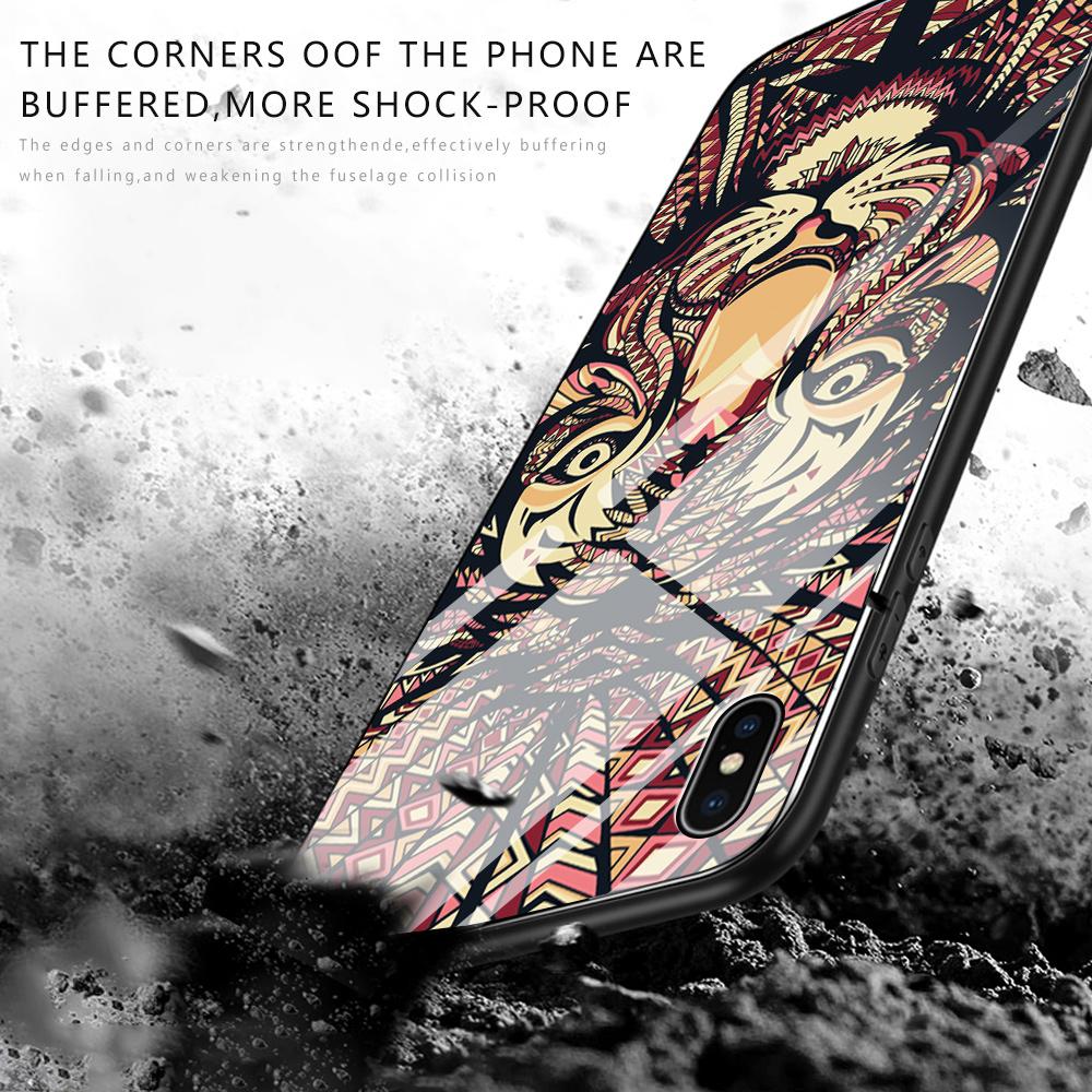 Tempered Glass Phone Case For Samsung A12 A16 A32 A53 S20FE S23 S25 Honor20 X6A 90Lite 9X Huawei Y9Prime2019 P30Lite Soft Edge Shockproof Smooth Shell