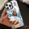 Son Of God Jesus For IPhone 11 12 13 14 15 16 17 Pro Max Plus Colorful Black Matte Phone Cover