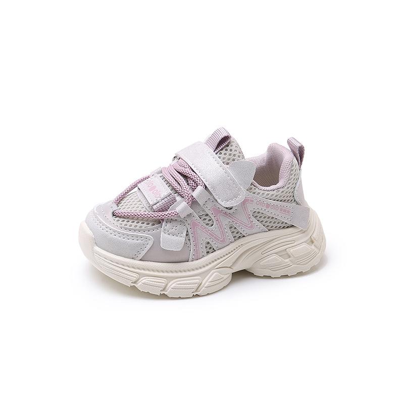 Children's sports shoes spring and autumn breathable mesh dad shoes baby running shoes medium children boys and girls versatile shoes