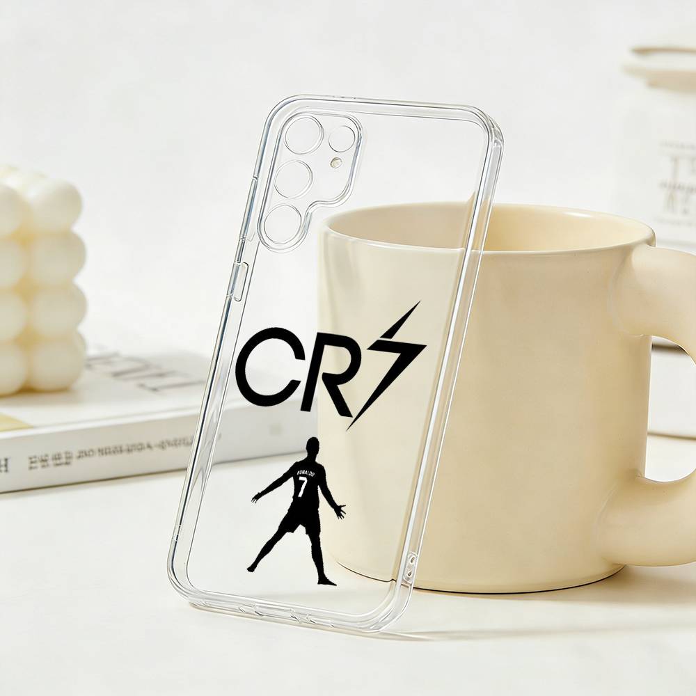 

Soccer Icon No Phone Case For Samsung S25,S24,S21,S22,S23,S30,Ultra,Plus,5G,Transparent Cover Samsung S225G
