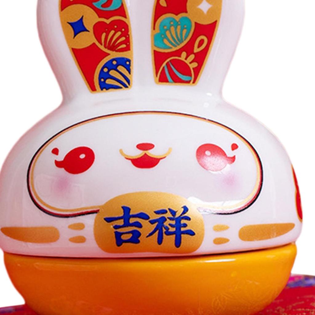 Figur Sparschwein Tierstatue Sparschwein Glas für Chinesisches Neujahrsgeschenk Kinder