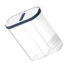Cereal Container Plastic Space Saving Divided Storage Airtight Food Storage Containers for Kitchen