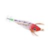 Fishing Squid Jigs Bait Squid Jig Hook Hard Fishing Lure with Luminous Effect for Ocean Boat River Pond FishingRed Head