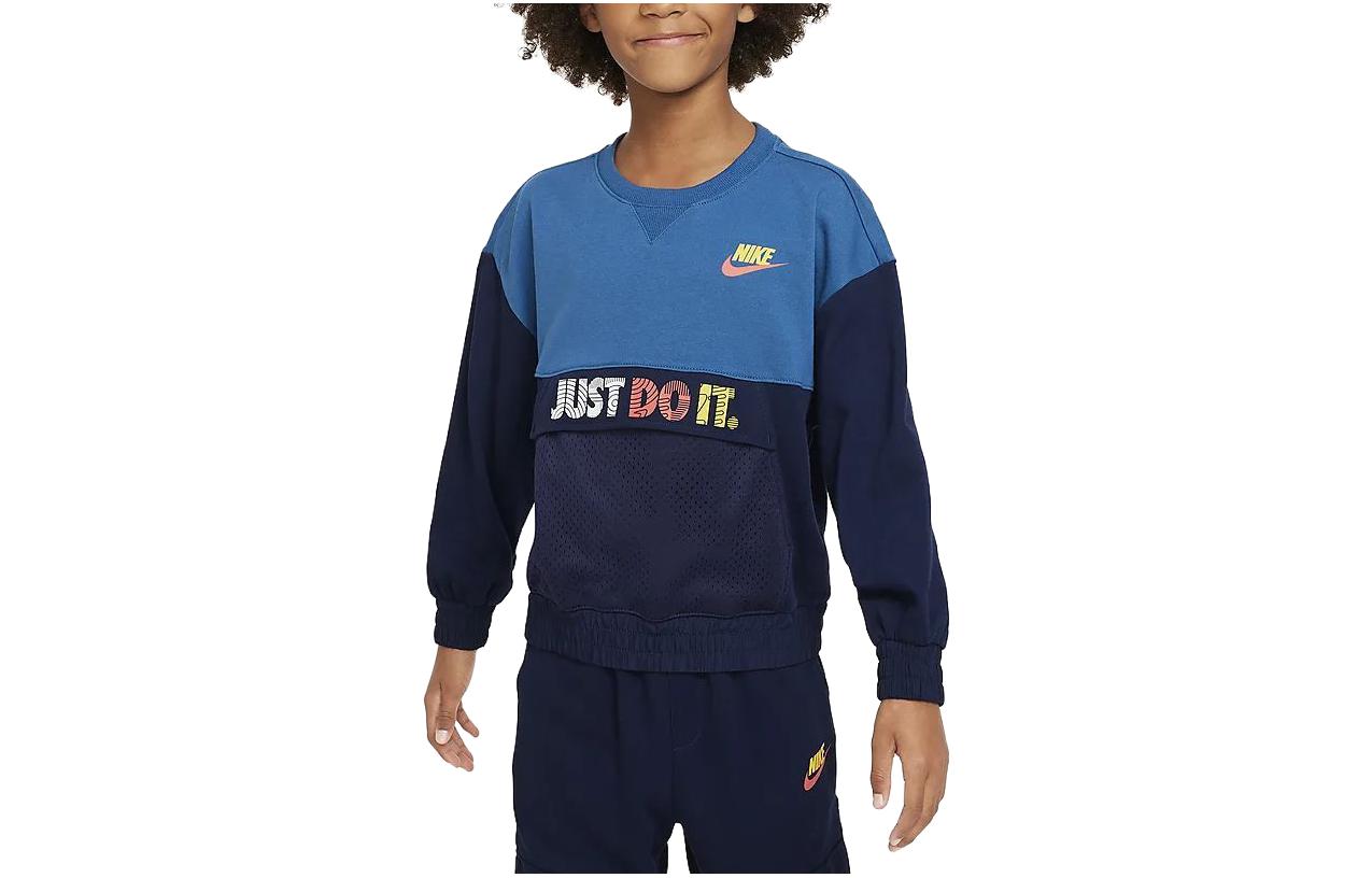 Nike Kids Sweatshirts Crew Neck Moderate FV2791-410 6