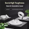 Wall Decorative Cover Pipe Plug Entry Cable Passage Hole Cover for Air Conditioning and Pipe Installations