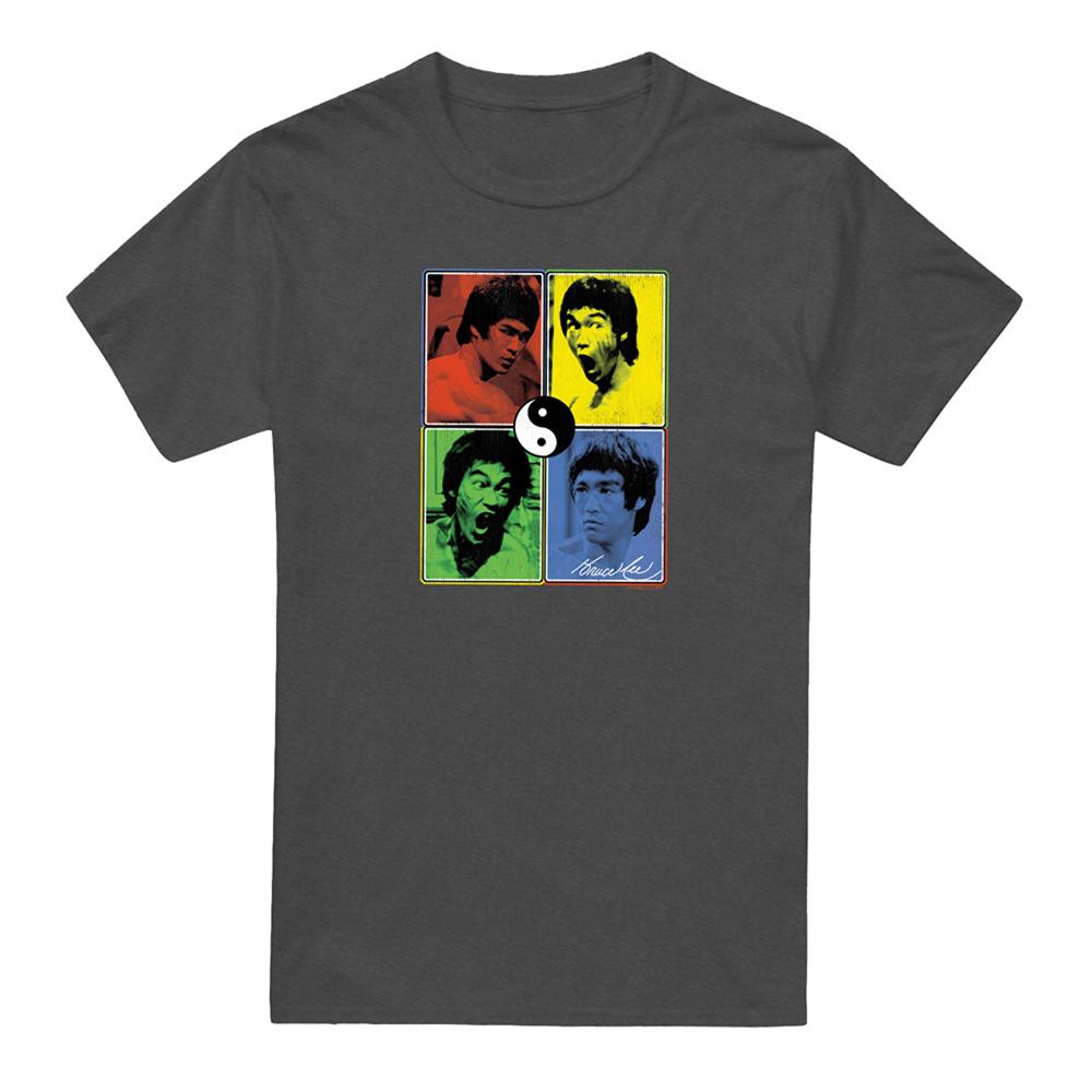 Bruce Lee Unisex Adult Enter Color Block T-Shirt