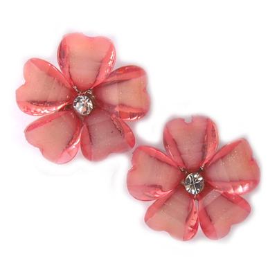 [K0992] - Pink 'Princesa' Earrings