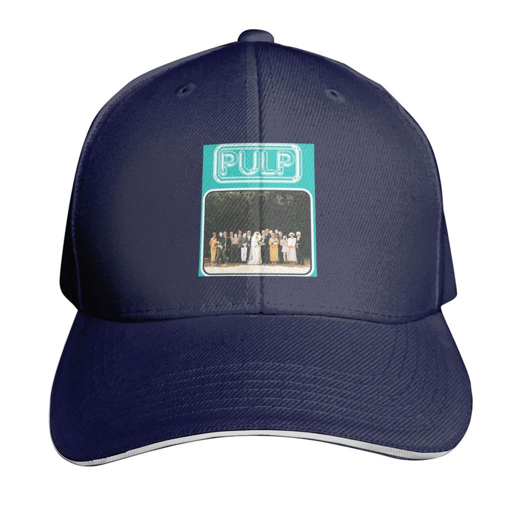 Cappellino con Logo Band Pulp Rock Moda Casual Cappellini da Baseball Cappello Regolabile Hip Hop Estivo Unisex Cappellini da Baseball