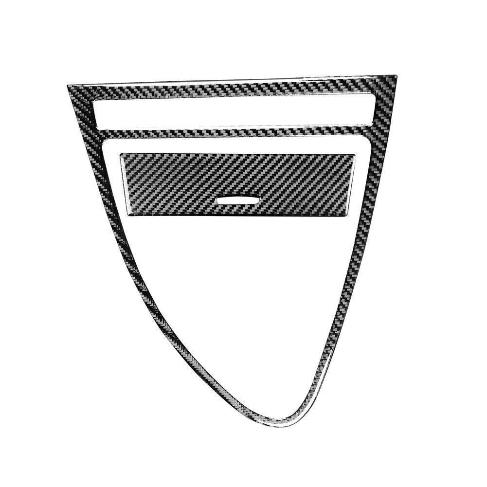 Carbon Fiber Gear Shift Decorative Cover Trim For BMW 6 Series E63 E64 2004-2010