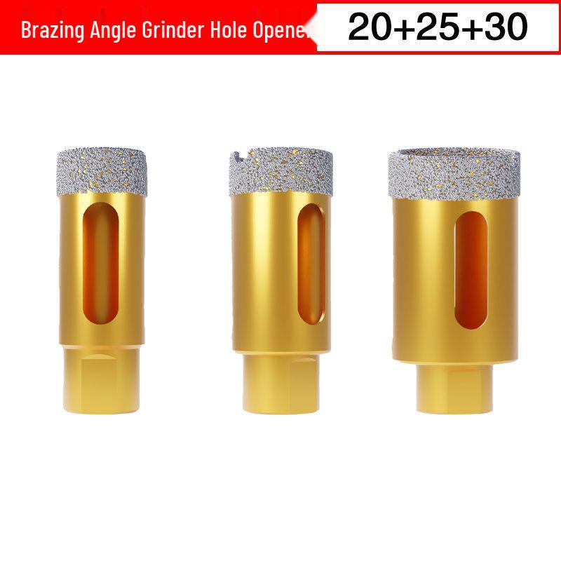 Dual-Purpose Angle Grinder Drill Bit for Porcelain, Granite, and Vitrified Tiles