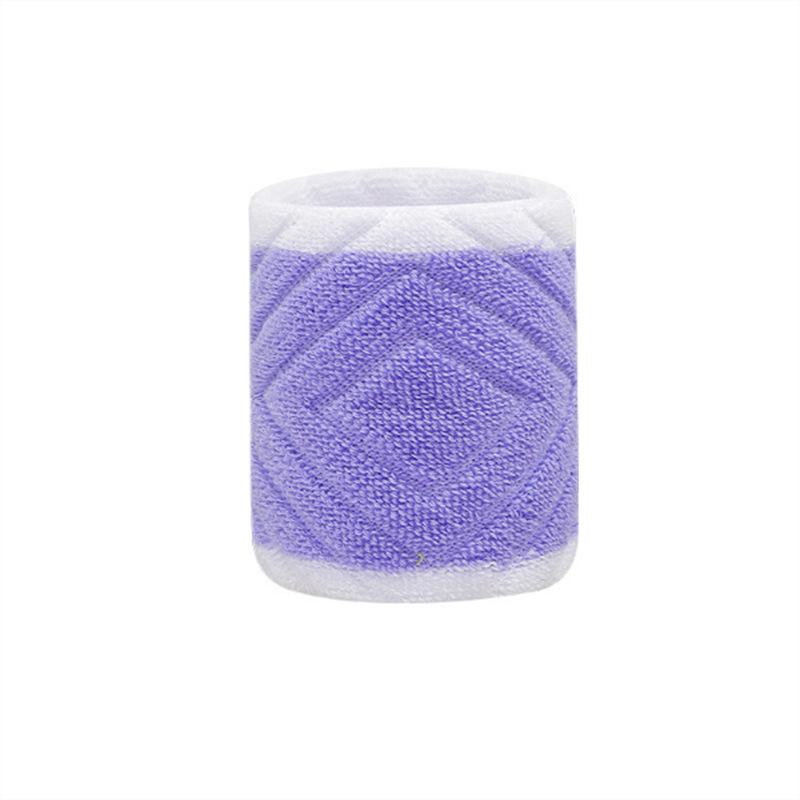 Women's Cotton Wristband with Logo Embroidery, Sweat-Absorbent for Badminton & Fitness.