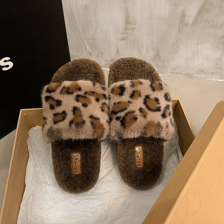 

Тапочки Mao Mao на толстой подошве женские 2025 новые осень и зима ретро домашние тапочки из хлопка на перемычке интернет-знаменитость туфли Mao Mao 40