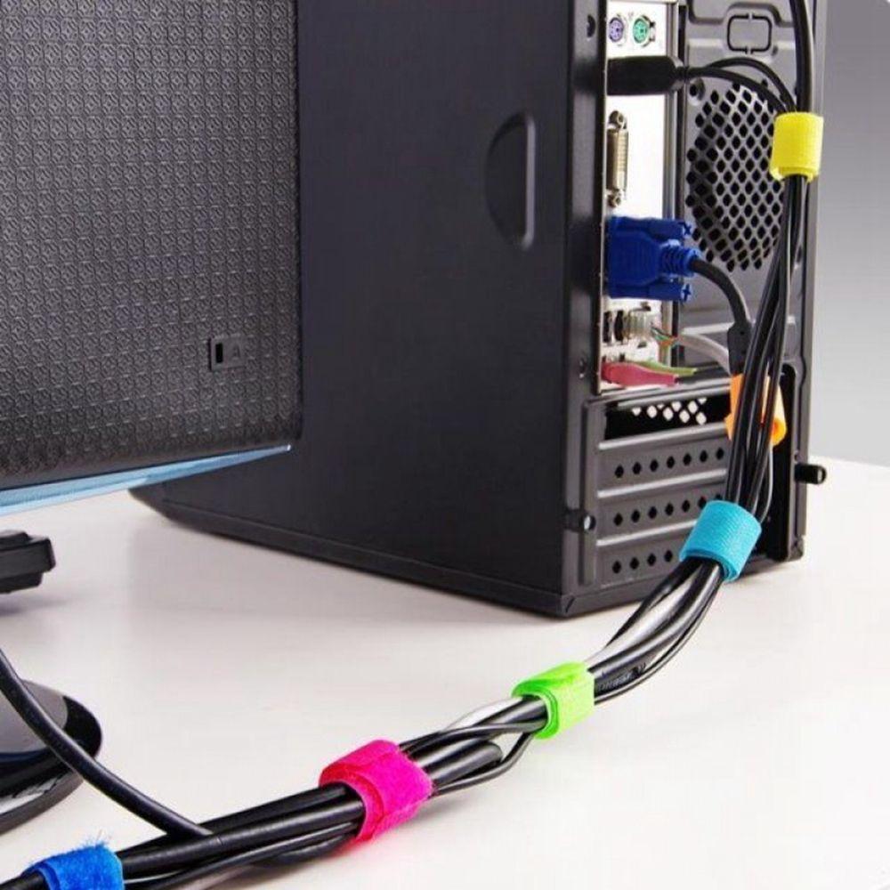 Fastening Cord Band Loop Wiring Accessories Cable Ties Cable Winder Nylon Strap Rope Holder