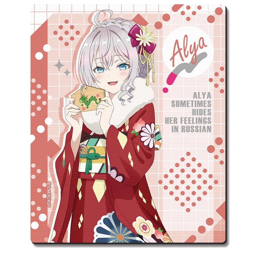 

по соседству, кто иногда шепчет по-русски Резиновый коврик для мыши Арья Б Арья-сан RMAN-R005-m02