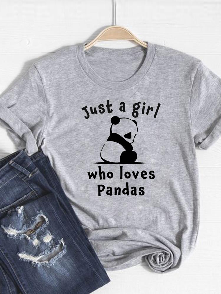 Sloth Cartoon Sweet 90s Cute Graphic Tshirt Print T Shirt Short Sleeve Summer Clothes Women Clothing Fashion Basic Tee Top