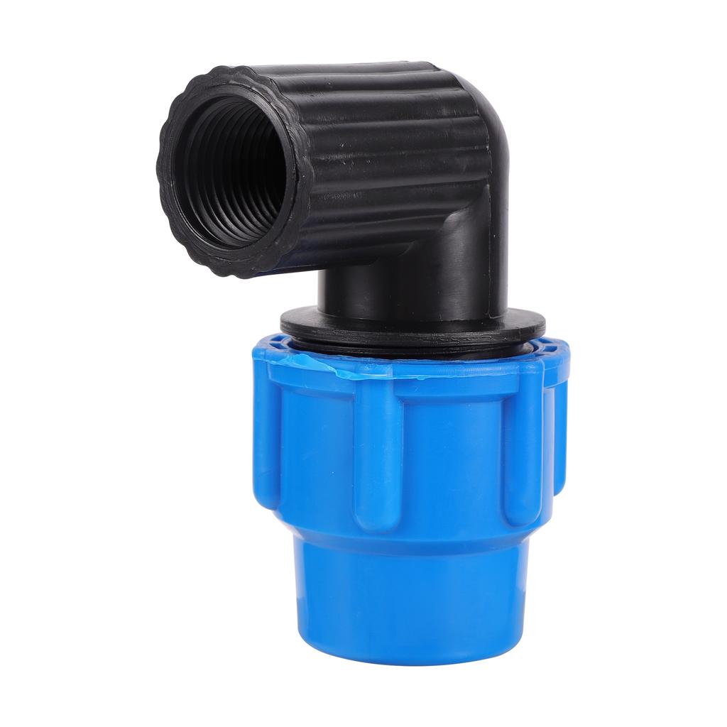 Female Thread 1/2" 3/4" 20/25/32mm Male Thread 1" Elbow Reducing Connector Garden Agriculture Irrigation PE elbow pipe connector