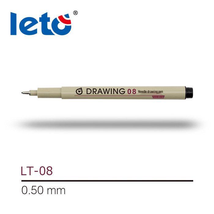 Letu Multifunction Waterproof Quick-Dry Drawing Pens for Architecture, Manga, and Signatures 0.5MM