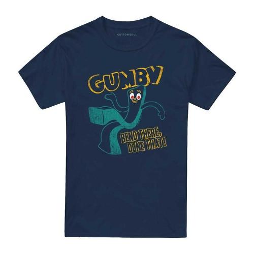 Gumby Unisex Adult Bend There Done That T-Shirt