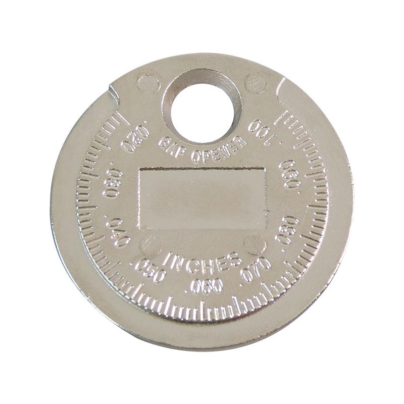 Round Coin Spark Plug Feeler Gauge for Measuring Spark Plug Gaps