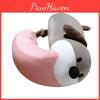 Cartoon Long Cute Tongue Puppy Design Portable Neck Pillow For Travel Rest And