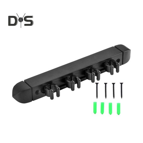 Wall Mount Pool Stick Holder Billiard Pool Cue Rack Hardwood Pool Cue Holder Rest Cue Stick Storage Organizer for Billiards And Cues