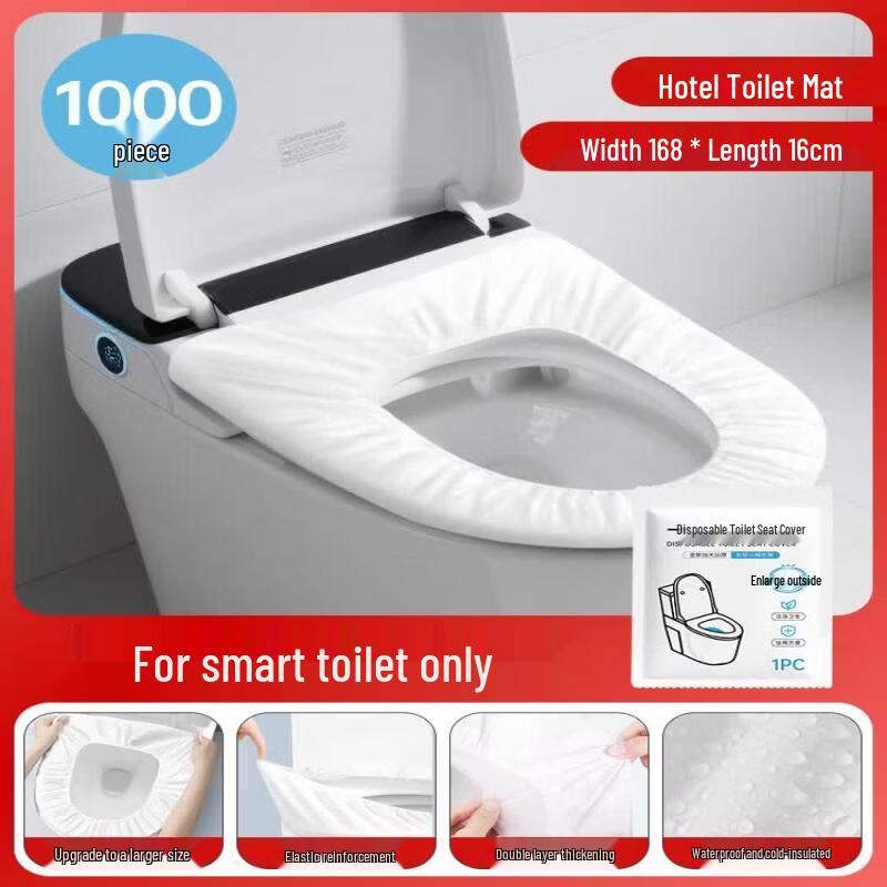LIEI Disposable Waterproof Full Coverage Toilet Seat Cover