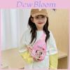 Cartoon Print Kids Chest Bag Nylon Lightweight For Kindergarten Daily Essentials